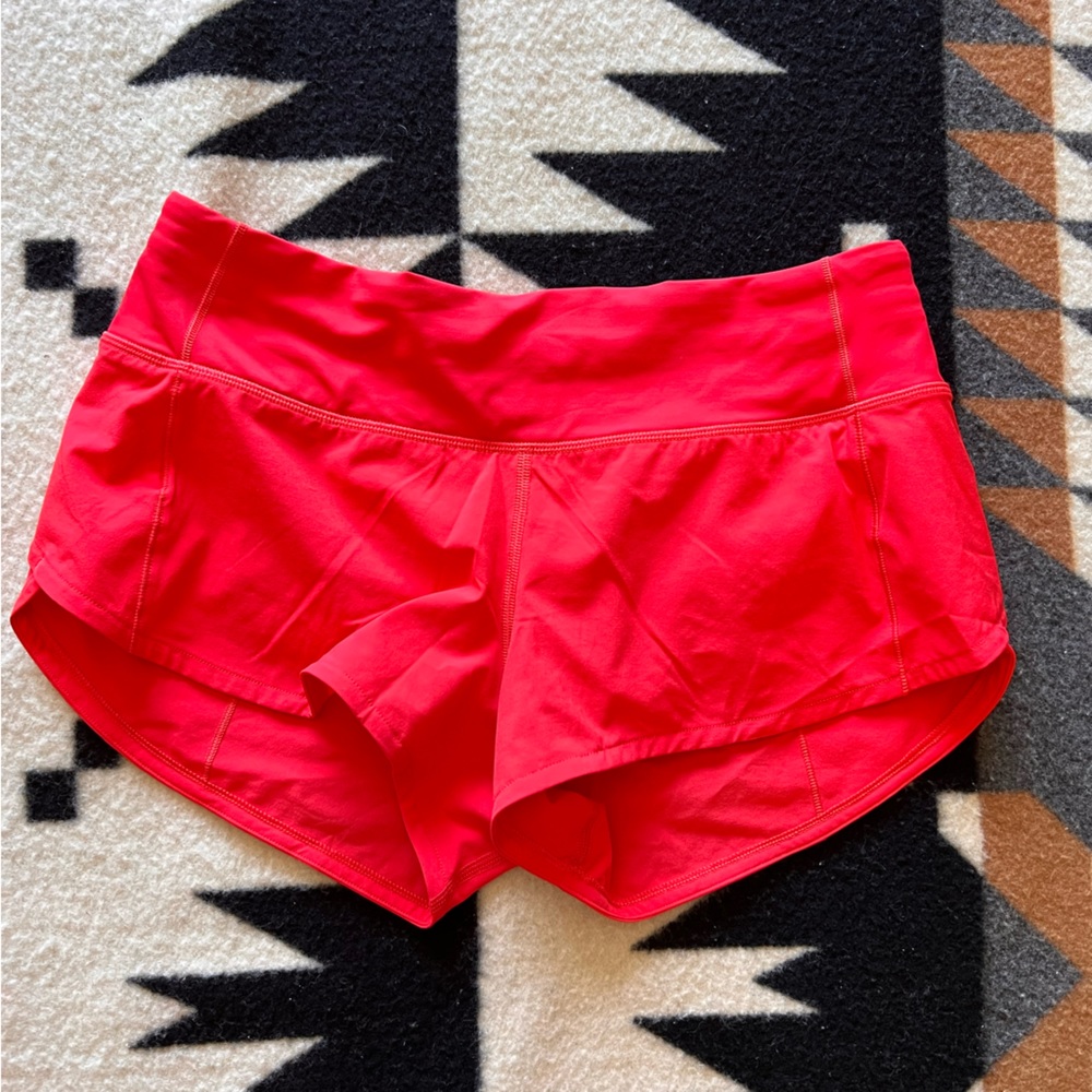Lululemon speed shorts